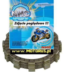 NHC CD3357 motocyklowe tarcze cierne sprzga komplet SUZUKI GSX600F 1998-2004, GSX750F 1989-1997, GSF650 2005-2006 NHC motocyklowe tarcze sprzla SUPER CENY sklep motocyklowy MOTORUS.PL - 2859915774