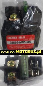 Przekanik rozrusznika z bezpiecznikiem 30A 4PIN 35850-MR5-007 HONDA, KAWASAKI Przekanik rozrusznika SUPER CENY sklep motocyklowy MOTORUS.PL - 2864625368