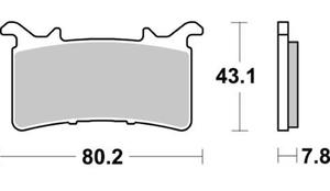 SBS 985 HS motocyklowe klocki hamulcowe komplet na 1 tarcz BMW M1000RR 2021, HONDA CBR1000RR-R 2020- SBS motocyklowe klocki hamulcowe SUPER CENY sklep motocyklowy MOTORUS.PL - 2864625398