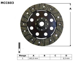 TRW LUCAS MCC603 suche sprzgo tarcza BMW BMW K 75 C / RT / S 85-96 TRW LUCAS motocyklowe tarcze sprzga SUPER CENY sklep motocyklowy MOTORUS.PL - 2865125316