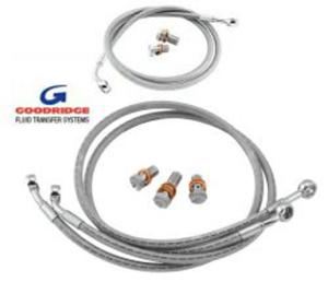 GOODRIDGE przewody hamulcowe RACING przód i ty SUZUKI GSXR600 / 750 K7-K8 07-08 GOODRIDGE...