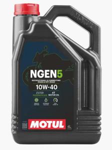 MOTUL NGEN 5 10W40 4T Ester olej motocyklowy silnikowy 4L MOTUL NGEN 5 10W-40 4T Ester olej motocyklowy silnikowy 4L MOTORUS.PL - 2877267682