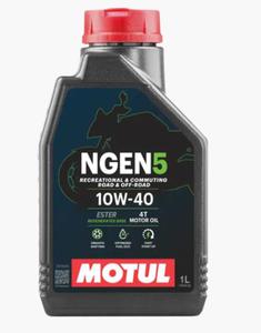 MOTUL NGEN 5 10W40 4T Ester olej motocyklowy silnikowy 1L MOTUL NGEN 5 10W40 4T Ester olej motocyklowy silnikowy 1L MOTORUS.PL - 2877267683