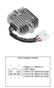 DZE 2312-01 regulator napicia SUZUKI GSX-R600 97-00, GSX-R750 96-99, VL1500 98-04, GSX-R1000 01-04, GSX1300R 99-06 DZE 2312-01 regulator napicia SUZUKI GSX-R600 97-00, GSX-R750 96-99, VL 1500 98-04, GSXR1000/1300 MOTORUS.PL - 2822432101