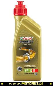 CASTROL POWER1 RACING 4T 10W40 motocyklowy olej silnikowy syntetyczny 1L CASTROL POWER1 RACING 4T...