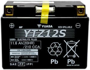 YUASA YTZ12S 12V 11,6Ah 210A L+ akumulator motocyklowy ZALANY bezobsugowy YUASA akumulatory baterie motocyklowe SUPER CENY sklep motocyklowy MOTORUS.PL - 2822435030