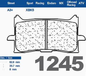 CL Brakes 2245XBK5 motocyklowe klocki hamulcowe na 1 tarcz Przd HONDA CRF1000L Africa Twin 16-19, CRF1100L Africa Twin/DCT 2020- CL Brakes 2245XBK5 motocyklowe klocki hamulcowe na 1 tarcz HONDA CRF1000L Africa Twin 16-19, CRF1100L Africa Twin/DCT 2020- MOTORUS.PL - 2822435509