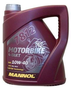 MANNOL 7812 4-TAKT MOTORBIKE 10W40 Ester motocyklowy olej silnikowy 4L MANNOL super cena na olej...