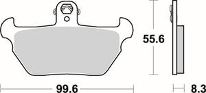 SBS 644 HS motocyklowe klocki hamulcowe komplet na 1 tarcz SBS motocyklowe klocki hamulcowe SUPER CENY sklep motocyklowy MOTORUS.PL - 2822442743