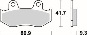 SBS 709 SI motocyklowe klocki hamulcowe komplet na 1 tarcz SBS motocyklowe klocki hamulcowe SUPER CENY sklep motocyklowy MOTORUS.PL - 2822442817