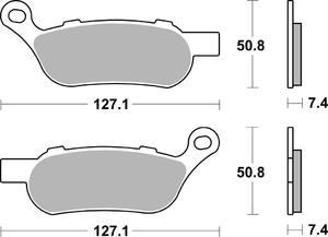 SBS 854 LS motocyklowe klocki hamulcowe komplet na 1 tarcz SBS motocyklowe klocki hamulcowe SUPER CENY sklep motocyklowy MOTORUS.PL - 2822442844