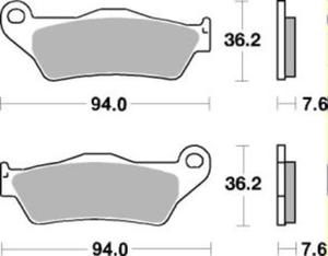 SBS 671 HS motocyklowe klocki hamulcowe komplet na 1 tarcz PRZD YAMAHA XTZ700 Tenere 19-23, KTM, MOTO-GUZZI, TRIUMPH Tiger, DUCATI, CF MOTO SBS 671 HS motocyklowe klocki hamulcowe komplet na 1 tarcz PRZD YAMAHA XTZ700 Tenere 19-23, KTM, MOTO-GUZZI, TRIUMPH Tiger, DUCATI, CF MOTO MOTORUS.PL - 2822443326