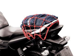 OXFORD CARGO NET siatka pajk z 6 haczykami CZERWONA 30x30cm SUPER CENY baga motocyklowy w sklepie motocyklowym MOTORUS.PL - 2822457762