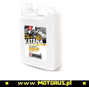 IPONE FULL POWER KATANA 10W40 OLEJ SILNIKOWY 100 % SYNTETYK 4L (ESTER MA2) (800361) IPONE super CENY na oleje i chemi motocyklow sklep motocyklowy MOTORUS.PL - 2822457929