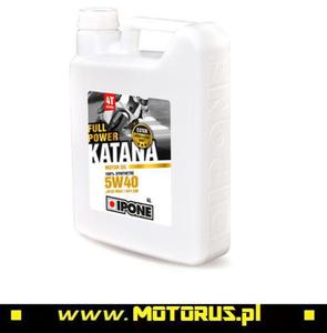 IPONE FULL POWER KATANA 5W40 OLEJ SILNIKOWY 100 % SYNTETYK 4L (ESTER, MA2) IPONE super CENY na oleje i chemi motocyklow sklep motocyklowy MOTORUS.PL - 2822457931