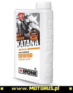 IPONE KATANA OFF ROAD 10W60 OLEJ SILNIKOWY 100% SYNTETYK 2L (ESTER, MA2) (800364) IPONE super CENY na oleje i chemi motocyklow sklep motocyklowy MOTORUS.PL - 2822457932