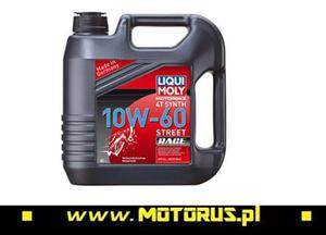 LIQUI MOLY 1687 RACE 10W60 4T olej motocyklowy silnikowy 4L LIQUI MOLY 1687 RACE 10W60 4T olej...