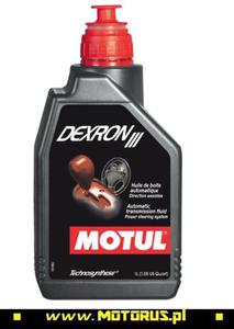 MOTUL DEXRON III olej przekadniowy 1Litr MOTUL oleje silnikowe i chemia motocyklowa PROMOCYJNE CENY sklep motocyklowy MOTORUS.PL - 2822458079