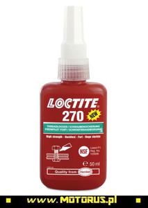 LOCTITE 270 MOCNY rodek klej do zabezpieczania gwintw 50ml LOCTITE kleje do gwintw i rub PROMO CENY sklep motocyklowy MOTORUS.PL - 2822459387