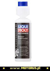 LIQUI MOLY Dodatek stabilizujcy do paliwa do silnikw motocyklowych 250ml na 50L benzyny E5, E10 LIQUI MOLY Dodatek stabilizujcy do paliwa do silnikw motocyklowych 250ml na 50L benzyny E5, E10 MOTORUS.PL - 2822462295