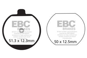 EBC FA033 motocyklowe klocki hamulcowe EBC Brakes motocyklowe ULICA SPORTOWE TOROWE klocki hamulcowe SUPER CENY sklep motocyklowy MOTORUS.PL - 2822464634