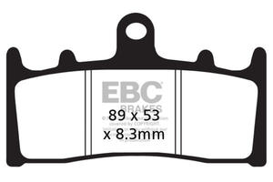 EBC FA188 motocyklowe klocki hamulcowe PRZD SUZUKI GSX1300R Hayabusa 1999-2006, GSF1200 01-05, GSXR750 1994-1999, GSXR1000 01-02 EBC Brakes motocyklowe ULICA SPORTOWE TOROWE klocki hamulcowe SUPER CENY sklep motocyklowy MOTORUS.PL - 2822464774