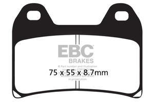 EBC FA244 motocyklowe klocki hamulcowe 2szt. EBC Brakes motocyklowe ULICA SPORTOWE TOROWE klocki hamulcowe SUPER CENY sklep motocyklowy MOTORUS.PL - 2822464811