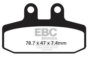 EBC FA256 motocyklowe klocki hamulcowe EBC Brakes motocyklowe ULICA SPORTOWE TOROWE klocki hamulcowe SUPER CENY sklep motocyklowy MOTORUS.PL - 2822464817