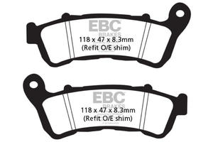 EBC FA388 motocyklowe klocki hamulcowe Przd HONDA VFR800 06-16, NC700S/X 12-13, CBF1000 ABS 06-17, VFR1200X 12-17 EBC FA388 motocyklowe klocki hamulcowe Przd HONDA VFR800 06-16, NC700S/X 12-13, CBF1000 ABS 06-17, VFR1200X 12-17 MOTORUS.PL - 2822464865