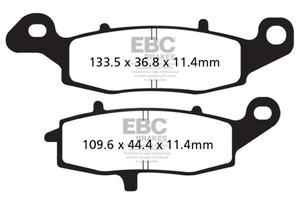 EBC FA231/3V motocyklowe klocki hamulcowe EBC Brakes motocyklowe ULICA SPORTOWE TOROWE klocki hamulcowe SUPER CENY sklep motocyklowy MOTORUS.PL - 2822464996