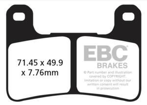 EBC FA379HH klocki hamulcowe KAWASAKI Z1000SX/ABS 11-21, SUZUKI GSXR1000 04-11, GSXR600/750 04-10, DL1000 14-17, DL1050 20-, Hayabusa 08-12 EBC Brakes motocyklowe ULICA SPORTOWE TOROWE klocki hamulcowe SUPER CENY sklep motocyklowy MOTORUS.PL - 2822465243