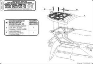 KAPPA stela kufra centralnego HONDA XL 600RM/RL, XL 600V TRANSALP (88-96), NX 650 DOMINATOR...