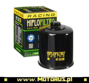 HifloFiltro HF303RC motocyklowy filtr oleju RACING ze rub 17MM HONDA CB, CB-1, CBF, CBR, GL, NES, NT, NTV, PC, RVF, ST, VF, VFR, VLX, VT, VTR, XL, X HIFLOFILTRO motocyklowe filtry oleju NAJLEPSZA CENA w sklepie MOTORUS.PL - 2840694778