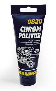 MANNOL CHROM POLITUR pasta do czyszczenia polerowania CHROMU 100ml MANNOL chemia motocyklowa SUPER CENY sklep motocyklowy MOTORUS.PL - 2843355865