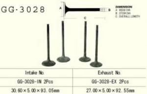 VESRAH GG-3028-EX zawr wydechowy Suzuki DR350 (90-99), LTA400 (02-09), LTA500, LTF500 - 2822430082