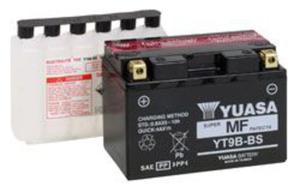 YUASA YT9B-BS 12V 8,4Ah 120A L+ bezobsugowy akumulator motocyklowy SUCHY z elektrolitem YUASA akumulatory baterie motocyklowe SUPER CENY sklep motocyklowy MOTORUS.PL - 2844958673