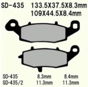 VESRAH VD435/2 SEMI METALIC klocki hamulcowe VESRAH Japoskie motocyklowe klocki hamulcowe w SUPER CENACH w sklepie motocyklowym MOTORUS.PL - 2846121989