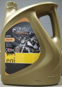 ENI Agip i-Ride Moto 10W40 4T silnikowy olej motocyklowy 4L ENI Agip i-Ride Moto 10W40 4T silnikowy...