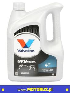 VALVOLINE SYNPOWER 4T 10W40 4L HC olej motocyklowy silnikowy 4L VALVOLINE oleje i chemia...