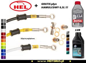 HEL przewd sprzga w stalowym oplocie Honda CB1300F/FA/S/SA (SC54) 2003-2013 HEL przewd sprzga w stalowym oplocie Honda CB1300F/FA/S/SA (SC54) 2003-2013 MOTORUS.PL - 2859906027