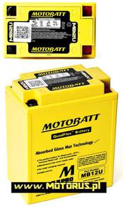 MOTOBATT MB12U 12V15Ah CCA160 AGM akumulator motocyklowy 135x80x161 (YB12A-A, YB12C-A, 12N12-4A) MOTOBATT MB12U 12V15Ah CCA160 AGM akumulator motocyklowy 135x80x161 (YB12A-A, YB12C-A, 12N12-4A) MOTORUS.PL - 2859903936