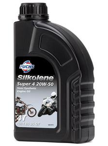 SILKOLENE SUPER 4 20W50 4T olej silnikowy motocyklowy psyntetyczny 1L SILKOLENE SUPER 4 20W50 4T olej silnikowy motocyklowy psyntetyczny 1L MOTORUS.PL - 2822431012