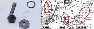 TOURMAX krciec pompy hamulcowej TY HONDA CBF600 04-10, NT700V 06-10, CBF1000 06-11, VFR1200F 10-11 TOURMAX czci motocyklowe zestawy naprawcze SUPER CENY sklep motocyklowy MOTORUS.PL - 2859912311