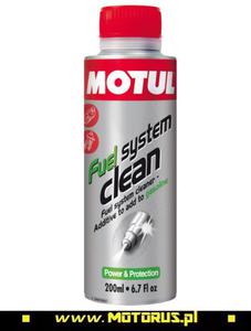 MOTUL Fuel System Clean Moto rodek do czyszczenia ukadu paliwowego 200ml MOTUL oleje silnikowe i chemia motocyklowa PROMOCYJNE CENY sklep motocyklowy MOTORUS.PL - 2822431037