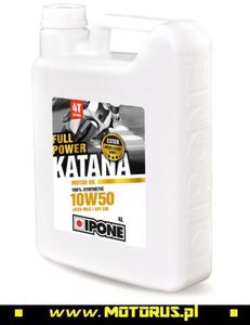 IPONE FULL POWER KATANA 10W50 4L olej silnikowy motocyklowy 100 % SYNTETYK IPONE super CENY na oleje i chemi motocyklow sklep motocyklowy MOTORUS.PL - 2822431088