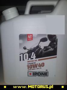 IPONE 121 10.4 10W40 4L olej silnikowy motocyklowy IPONE super CENY na oleje i chemi motocyklow...