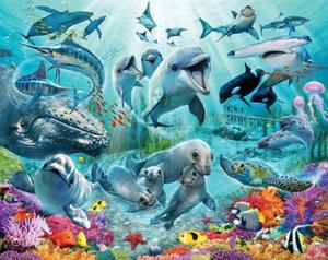 Tapeta dla dzieci 3D Walltastic Under The Sea - 2859503761