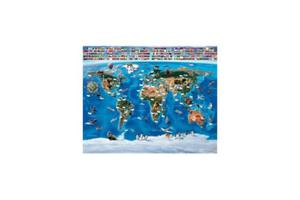 Tapeta dla dzieci 3D Walltastic - Map of the World - 2859503764