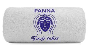 Znak zodiaku Panna - May Rcznik z haftem 100x50 - 2861206088