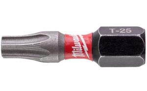 Kocwka wkrtakowa - bit TORX T25 magnetyczny 25mm Shockwave Milwaukee - 2868579595